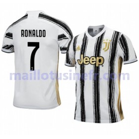 Maillot de Foot Juventus Cristinao Ronaldo 7 Domicile 2020-21